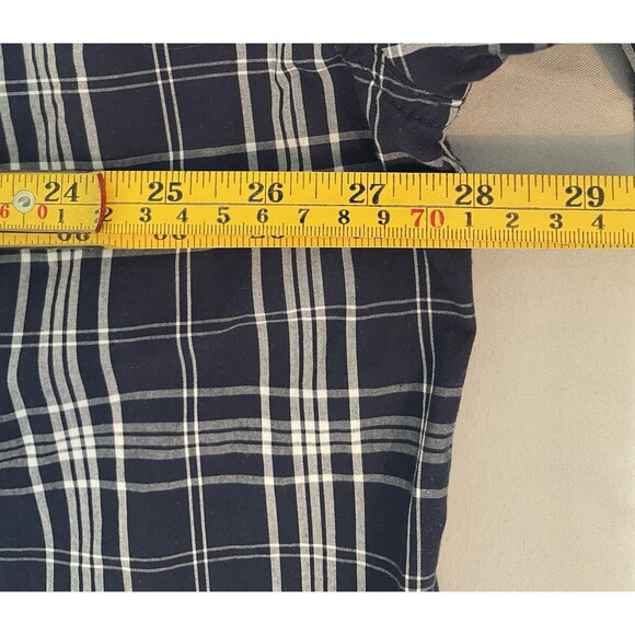 Blue Mountain Shirt Size 3XL Black Gray Button Up Long Sleeve Button Down Collar - Picture 6 of 6